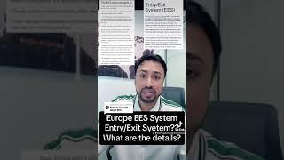 European EES (Entry Exit System)