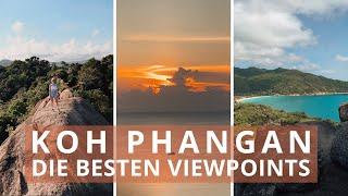 Koh Phangan 2024 | Top 3 View Points - How to find the best views on the island! Vlog#76