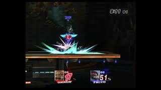 SSBB TAS Ganondorf vs Falco