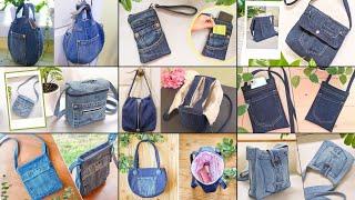 9 DIY Cute Denim Bags Out of Old Jeans | Compilation | Fast Speed Tutorial | Upcycle Crafts