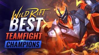 CARRY TEAMFIGHTS - The BEST Teamfight Champions in Wild Rift (LoL Mobile)