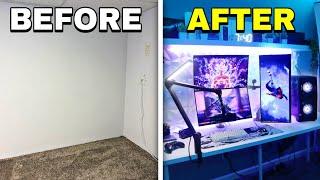 Transforming my EMPTY Room into My DREAM Gaming Setup!