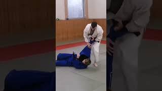 Uchi mata. Cross step. #judo