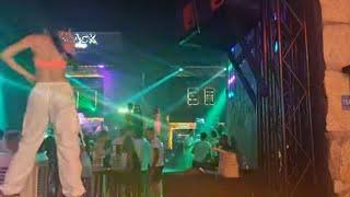 MARMARIS Turkey Nightlife - Bar Street After Midnight.......