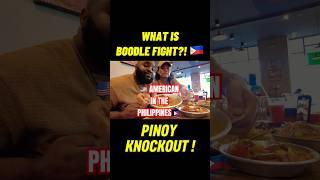 American Tries Filipino Boodle Feast #philippinesvlog #filipinofood