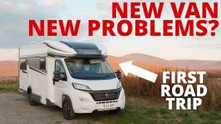 Do we regret our new motorhome on our first trip?