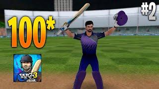 (WCC-3) My first Century in Career Mode #2 Gameplay [World Cricket championship 3]