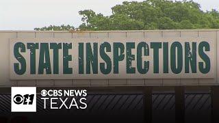 Texas drivers no longer required to display annual vehicle inspection sticker starting January 1