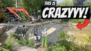 Digging Out a 20 Year Old POND... This Is CRAZY