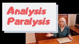 Money Analysis Paralysis