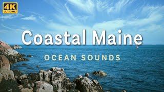 2 Hours of Ocean Sounds from Coastal Maine in 4K