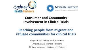 Reaching people from migrant and refugee communities for clinical trials