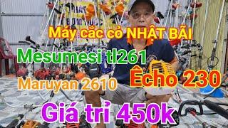 ngày 01_10 máy cắc cỏ NHẬT BÃI GIÁ RẺ.lh 0944464963 mới 95% rin 100% giá bao RẺ.  bao hành 6 tháng