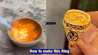 23k Gold Ring Making | How Gold Ring is Made