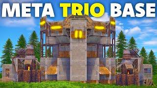 The Gem - The Ultimate Meta Solo/Duo/Trio Rust Base Design - Triple Bunker TANK - 2024 Tutorial