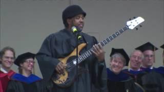 Victor Wooten 2016 Commencement Speaker for the University of Vermont Rubenstein School