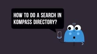 How to do a search in Kompass directory?