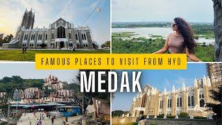 Medak Famous places || Hyderabad to Medak Road Trip || One day visit to Medak