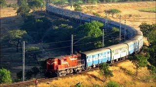 The Snaking Diesels Through Ranjangaon S-Curve !!