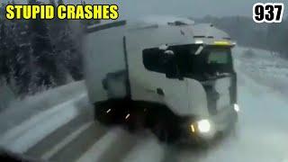 Stupid crashes 937 November 2024 car crash compilation