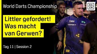 Generationen-Duell zwischen Littler & White: Tag 11 - Session 2  | Darts WM 25 | DAZN