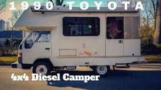 1990 Toyota Hiace Diesel Truck 4x4 Camper by OttoEx