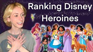 RANKING DISNEY HEROINES!! ‍️ with Nicky Marra!