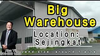 Warehouse at Sejingkat For Rent (land 1 acre, 20k sqft Builit up area)