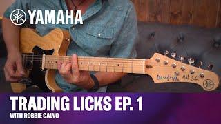 Yamaha | Robbie Calvo Trading Licks | Episode 1 - Phrasing On The Upbeats