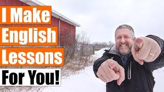 I Make English Lessons For You! (And I Love It!)