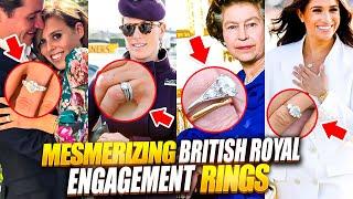 MESMERIZING British Royal Family Engagement Rings