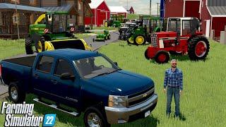 I Got My Dream American Farm Job! (LIED?) | Farming Simulator 22