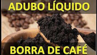 Como fazer adubo líquido com Pó  de Café ( MITO OU VERDADE? )