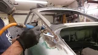 Tin! Very easily ! Explained on the test panel and carried out on the Porsche. Tinning  Part 7