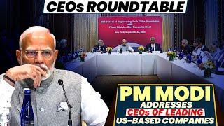 Live: Prime Minister Narendra Modi Addresses Tech CEOs' roundtable in New York, USA