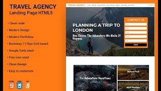 Travel And Tour WordPress Landing Page Theme | Olanding.com