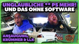 JP Performance - Unglaubliche **PS mehr, OHNE SOFTWARE! | EVO9 Ansaugung, Krümmer und LLK