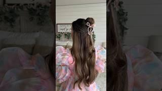 Summer hairstyle  link ️ https://liketk.it/4J5TH #clawcliphairstyles #hairtutorial #hairtrends