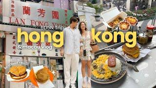 Hong Kong & Macau Travel Vlog | everything you need to visit and eat! 