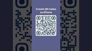 How to Make QR Codes on iPhone Easily with Shortcut App