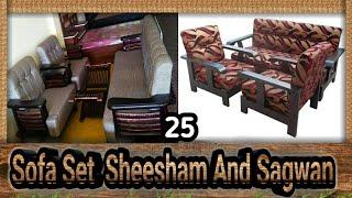 Wooden Sofa Set Sheesham And Sagwan | Jamali Furniture