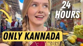 I SPOKE ONLY KANNADA FOR 24 HOURS! Part 1 ▹JenniJi