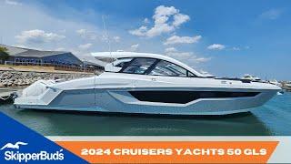 NEW 2024 Cruisers Yachts 50 GLS Yacht Tour SkipperBud's