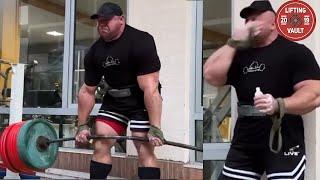 Ivan Slaps Himself In The Face And Lifts 512 kg