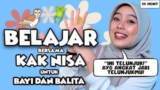 Video Belajar Bicara Untuk Balita - Mengenal Hewan,Belajar Gerakan, Lagu Interaktif Bersama Kak Nisa