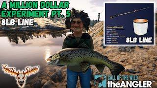 A Million Dollar Experiment Pt. 5: 8lb Line! -the Angler