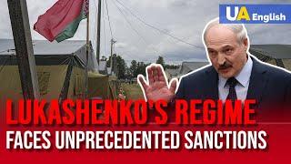 Lukashenko's regime in trouble: Belarus faces unprecedented sanctions