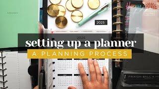 HOW TO SET UP A PLANNER :: A Step-by-Step Planning Process to Create the Perfect Planner Setup