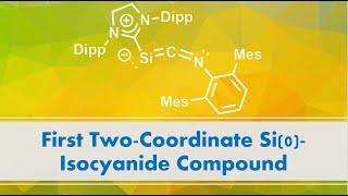 First Two Coordinate Si(0)-Isocyanide Compound