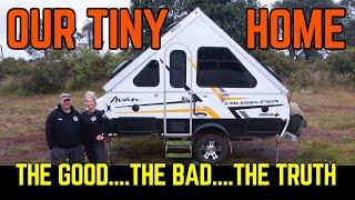 OUR TINY HOME ON WHEELS-FULL TIME TRAVELLING AUSTRALIA SET UP